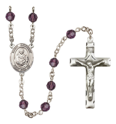 Sterling Silver 6mm St. Norbert of Xanten Rosary | Engravable