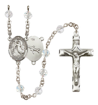 Sterling Silver 6mm Saint Joseph of Cupertino Rosary