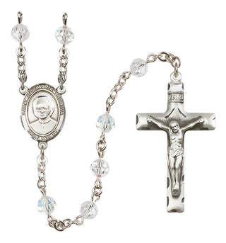 Sterling Silver 6mm Saint Josemaria Escriva  Engraved Catholic Rosaries