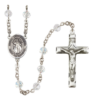 Sterling Silver 6mm Divina Misericordia Rosary