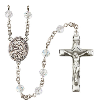 Sterling Silver 6mm Our Lady of the Precious Blood  Engraved Catholic Rosaries