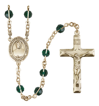 14kt Gold Filled 6mm Blessed Emilie Tavernier Gamelin  Engraved Catholic Rosaries