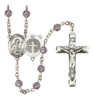 Sterling Silver 6mm Saint Benedict Rosary