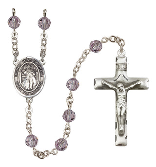 Sterling Silver 6mm Divina Misericordia Rosary