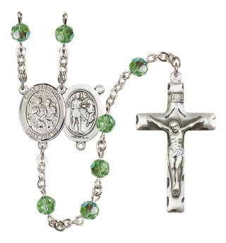Sterling Silver 6mm Saint Sebastian / Choir Rosary