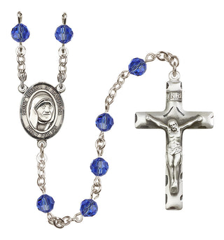 Sterling Silver 6mm Saint Teresa of Calcutta  Engraved Catholic Rosaries