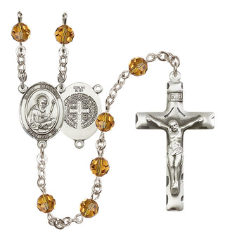 Sterling Silver 6mm Saint Benedict Rosary