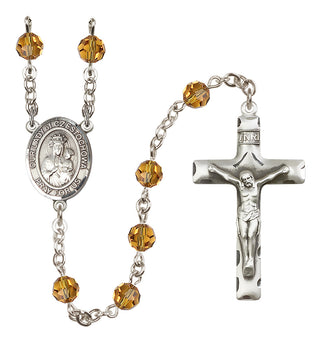 Sterling Silver 6mm Our Lady of Czestochowa Rosary