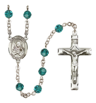 Sterling Silver 6mm Mater Dolorosa  Engraved Catholic Rosaries