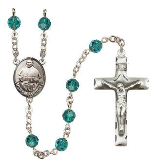 Sterling Silver 6mm Pope Francis Rosary
