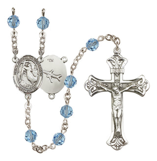 Sterling Silver 6mm Saint Joseph of Cupertino Rosary