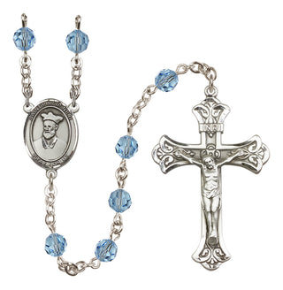Sterling Silver 6mm Saint Philip Neri Rosary