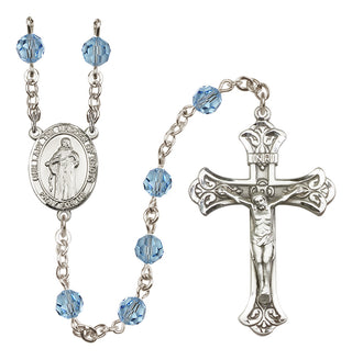 Sterling Silver 6mm Our Lady the Undoer of Knots  Engraved Catholic Rosaries