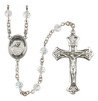 Sterling Silver 6mm Blessed John Henry Newman  Engraved Catholic Rosaries