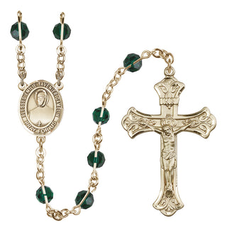 14kt Gold Filled 6mm Blessed Emilie Tavernier Gamelin  Engraved Catholic Rosaries