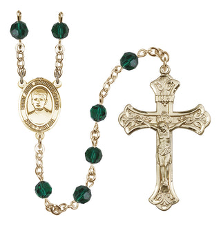 14kt Gold Filled 6mm Saint Jose Sanchez del Rio  Engraved Catholic Rosaries