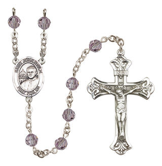Sterling Silver 6mm Saint John Paul II Rosary