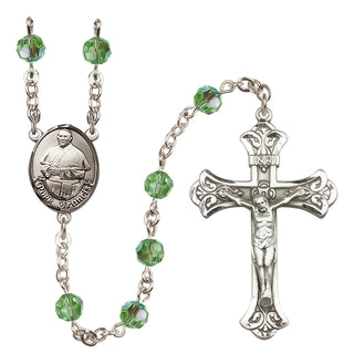 Sterling Silver 6mm Pope Francis Rosary