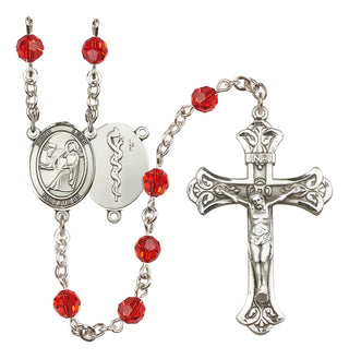 Sterling Silver 6mm Saint Luke the Apostle / Doctor Rosary