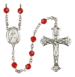 Sterling Silver 6mm Saint Samuel  Engraved Catholic Rosaries