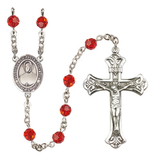 Sterling Silver 6mm Blessed Emilie Tavernier Gamelin  Engraved Catholic Rosaries
