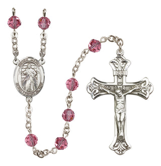 Sterling Silver 6mm Divine Mercy Rosary