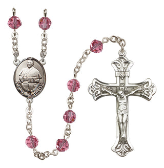 Sterling Silver 6mm Pope Francis Rosary