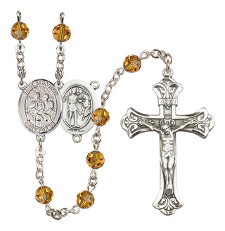 Sterling Silver 6mm Saint Sebastian / Choir Rosary