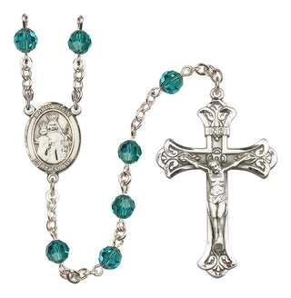 Sterling Silver 6mm Maria Stein  Engraved Catholic Rosaries