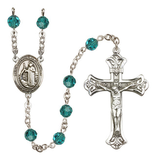 Sterling Silver 6mm Saint Raymond of Penafort  Engraved Catholic Rosaries