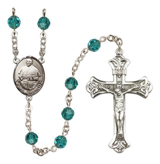 Sterling Silver 6mm Pope Francis Rosary