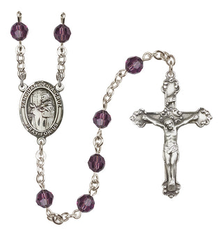 Sterling Silver 6mm San Juan de la Cruz  Engraved Catholic Rosaries