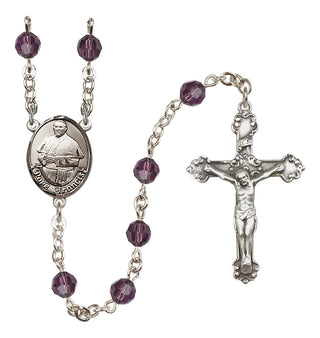 Sterling Silver 6mm Pope Francis Rosary