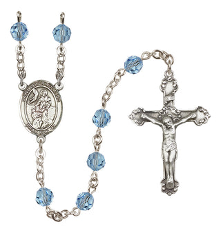 Sterling Silver 6mm Saint Peter Nolasco  Engraved Catholic Rosaries