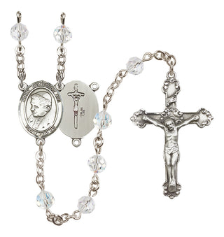 Sterling Silver 6mm Pope Emeritace  Benedict XVI Rosary