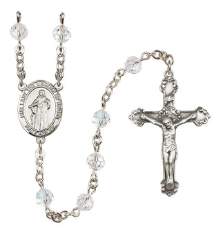 Sterling Silver 6mm Our Lady the Undoer of Knots  Engraved Catholic Rosaries