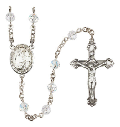 Sterling Silver 6mm St. Jeanne Chezard de Matel Rosary | Engravable