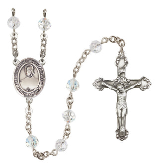 Sterling Silver 6mm Blessed Emilie Tavernier Gamelin  Engraved Catholic Rosaries