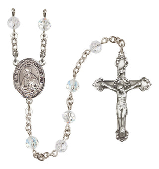 Sterling Silver 6mm Saint Edmund of East Anglia  Engraved Catholic Rosaries