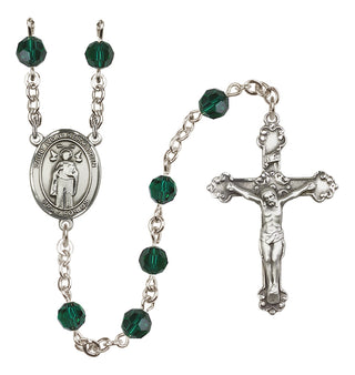 Sterling Silver 6mm Saint Ivo of Kelmartin  Engraved Catholic Rosaries