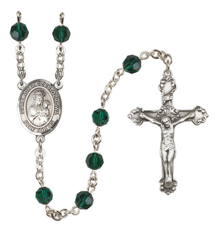 Sterling Silver 6mm Our Lady of Czestochowa Rosary