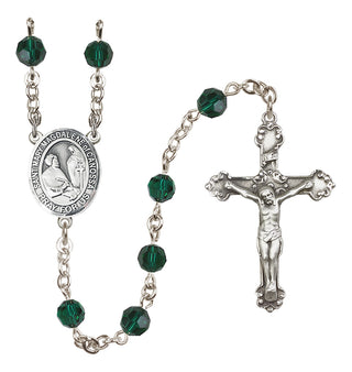 Sterling Silver 6mm Saint Mary Magdalene of Canossa  Engraved Catholic Rosaries