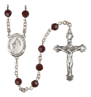 Sterling Silver 6mm Our Lady the Undoer of Knots  Engraved Catholic Rosaries