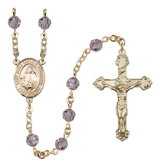 14kt Gold Filled 6mm Saint Maria Bertilla Boscardin  Engraved Catholic Rosaries