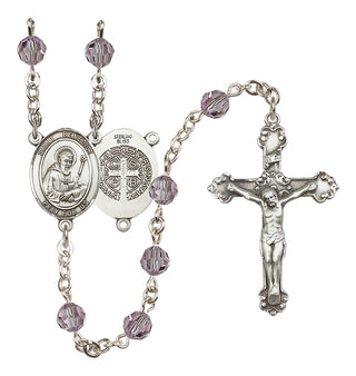 Sterling Silver 6mm Saint Benedict Rosary