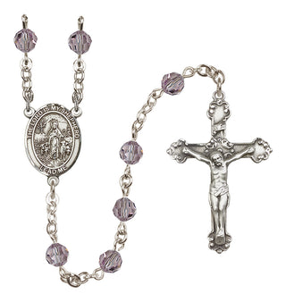 Sterling Silver 6mm Lord Is My Shepherd  Engraved Catholic Rosaries