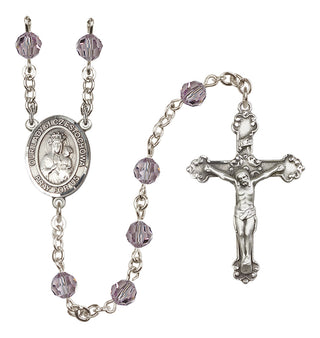 Sterling Silver 6mm Our Lady of Czestochowa Rosary