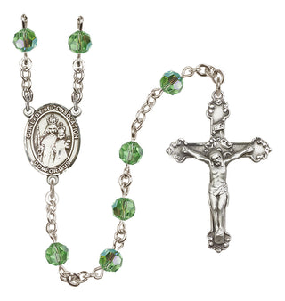 Sterling Silver 6mm Our Lady of Consolation  Engraved Catholic Rosaries