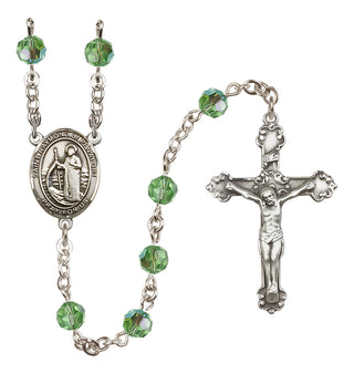 Sterling Silver 6mm Saint Raymond of Penafort  Engraved Catholic Rosaries