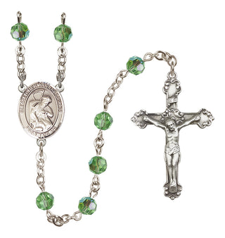Sterling Silver 6mm Blessed Herman the Cripple  Engraved Catholic Rosaries